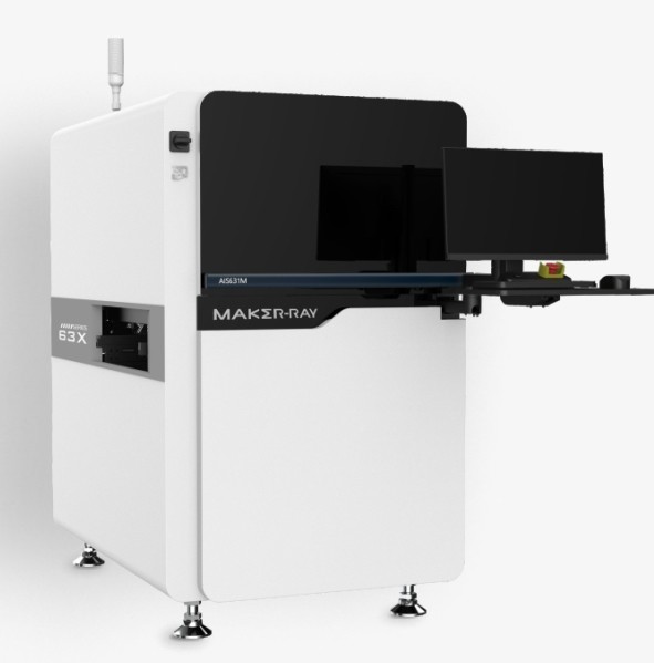 在線PCBA錫膏3D光學(xué)檢測設(shè)備(雙軌）AIS631M-D